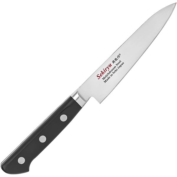 Нож кухонный односторонняя заточка L 12см SEKIRYU 04072480