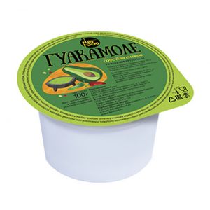 (50 шт.) соус гуакамоле с авокадо, 100 г.