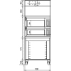 Печь для хлеба подовая MIWE CO 2.0608 TC+DH190+DE300+H2 200+H1 200+UG773+R155
