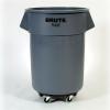 Тележка для контейнеров BRUTE круглая RUBBERMAID FG264000BLA